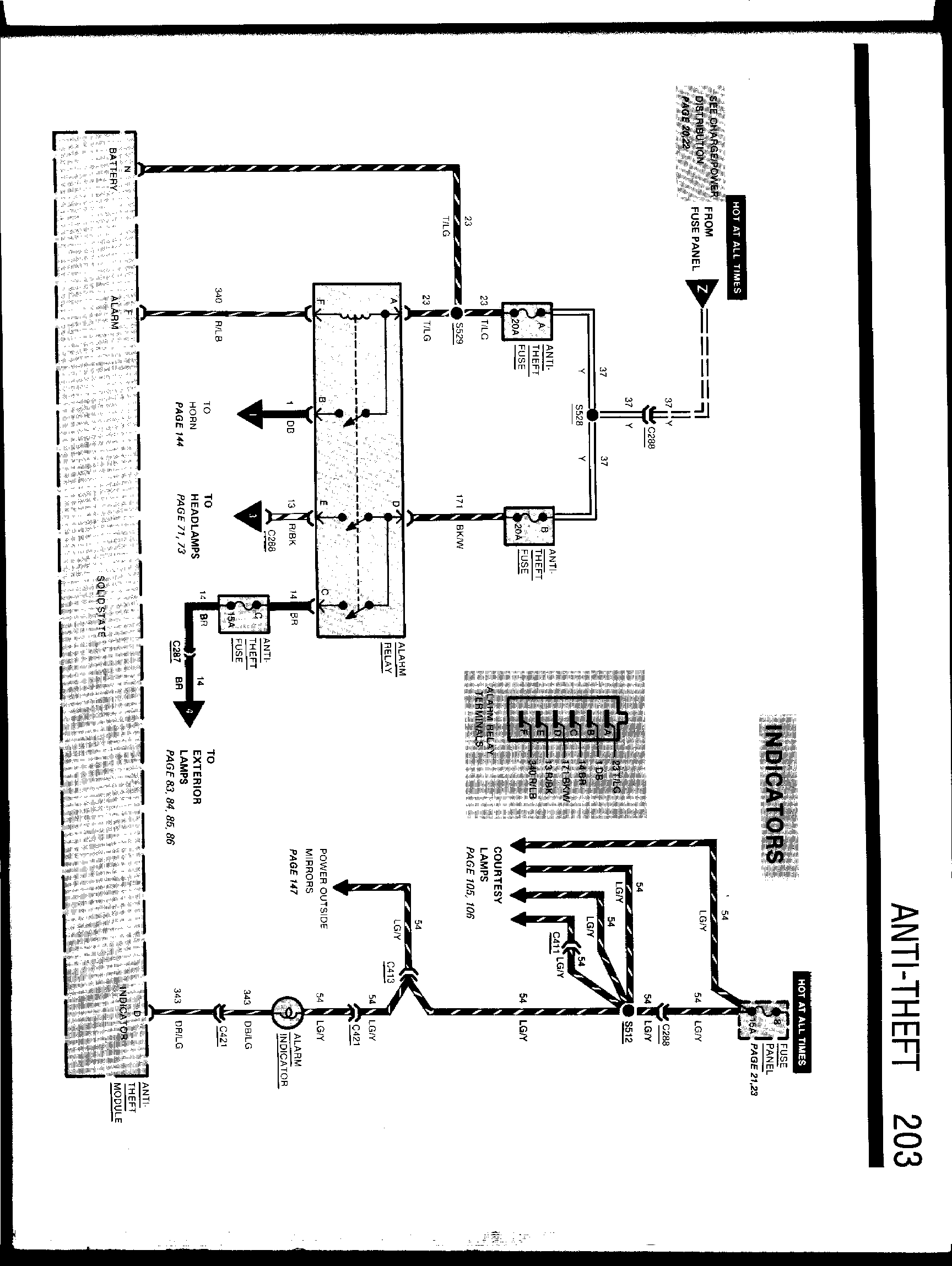 Thunderbird Ranch Diagrams Page 1964 thunderbird wiring diagram 